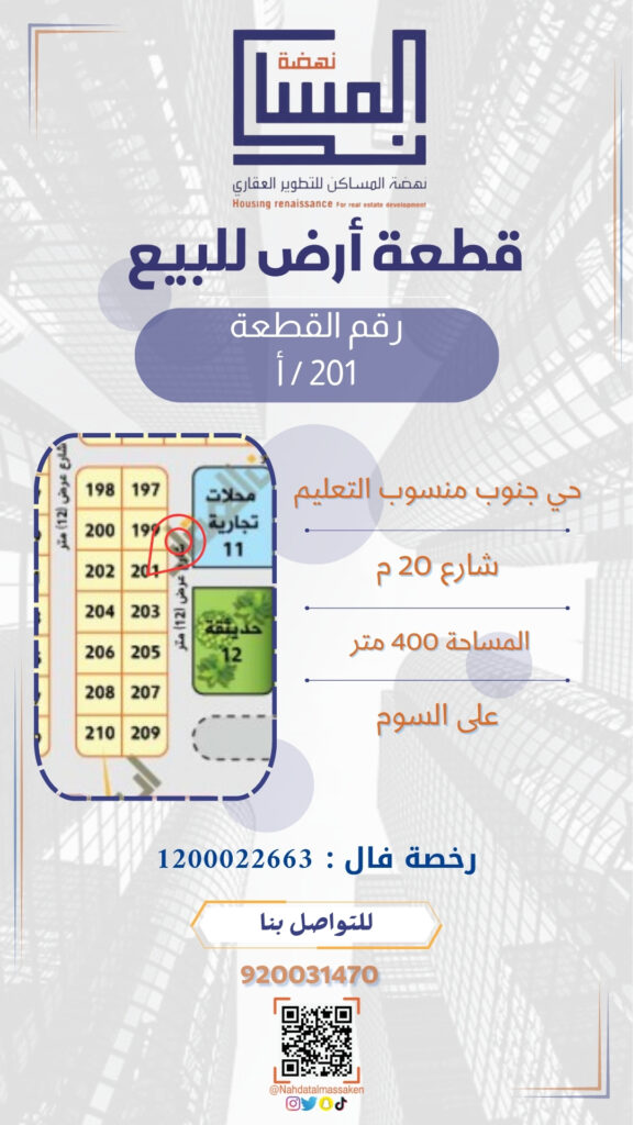 جنوب المنسوب201أ