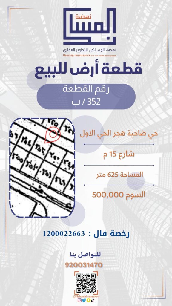 الضاحية الحي الاول 352-ب